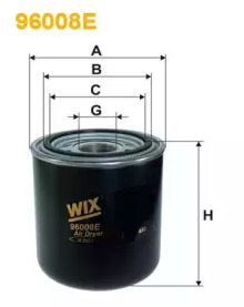 WIX FILTERS 96008e -  Осушитель воздуха, пневматическая система